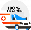 CodeNekt - 100% des surfaces décontaminées